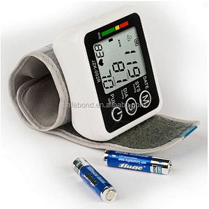 Automatic Extra Large LCD Pulse Rate Digital Wrist Tech Blood Pressure Monitor