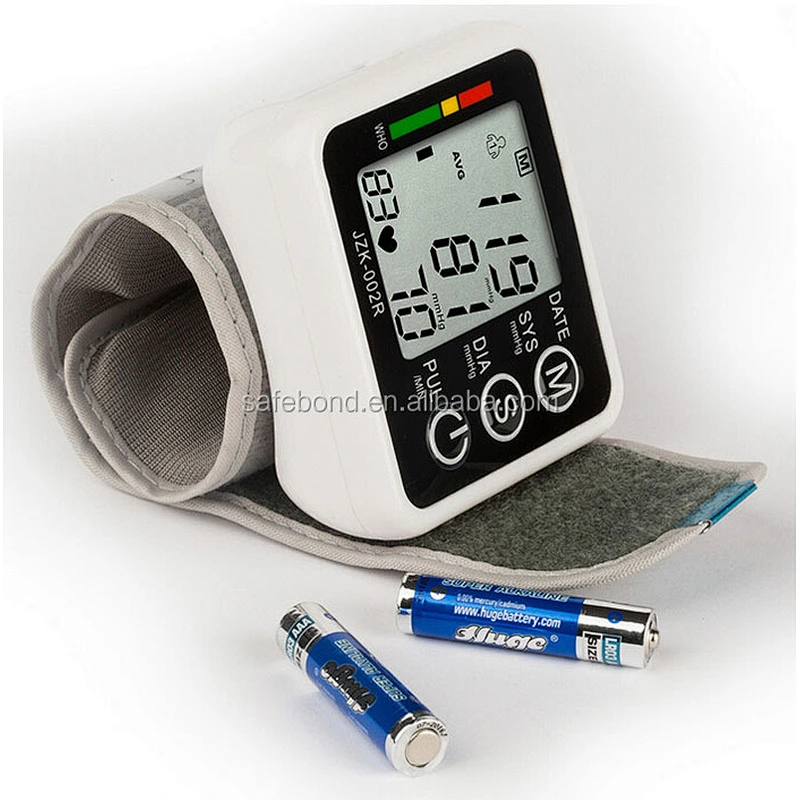 Automatic Extra Large LCD Pulse Rate Digital Wrist Tech Blood Pressure Monitor