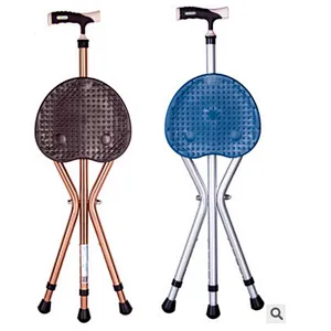 folding cane seat for old man