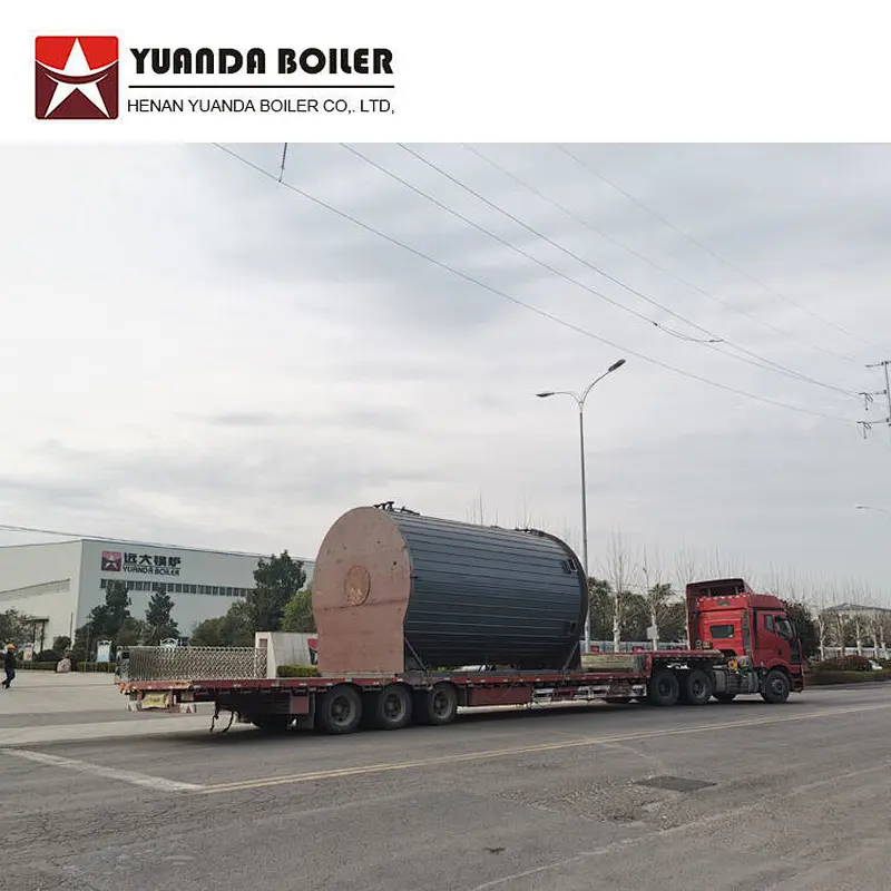 YGL vertical wood biomass coal fired thermal fluid oil heater boiler