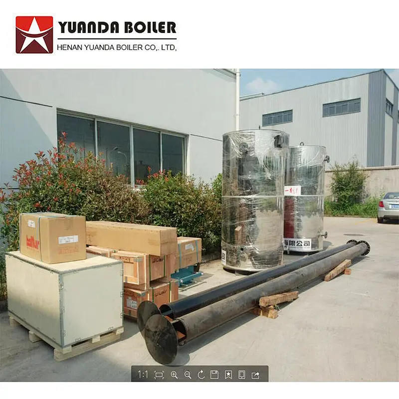 LHS small vertical 120kw 230kw 350kw 480kw 700kw lpg diesel oil natural gas fired hot water boiler