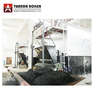 SZL double drum 1 to 40 ton water tube coal wood pellet chip biomass fired steam boiler