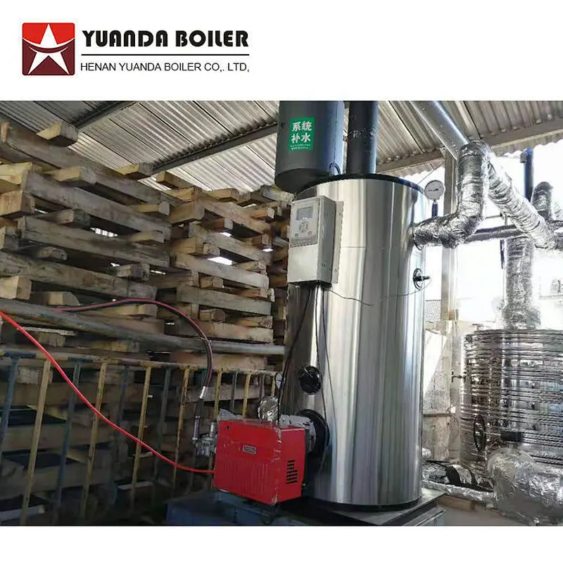 LHS small vertical 120kw 230kw 350kw 480kw 700kw lpg diesel oil natural gas fired hot water boiler