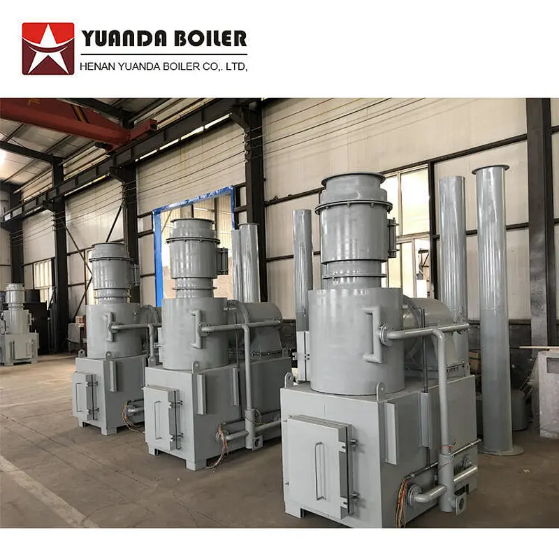 Industrial hospital hazardous medical waste animal pet food paper chemical waste incinerator for sale