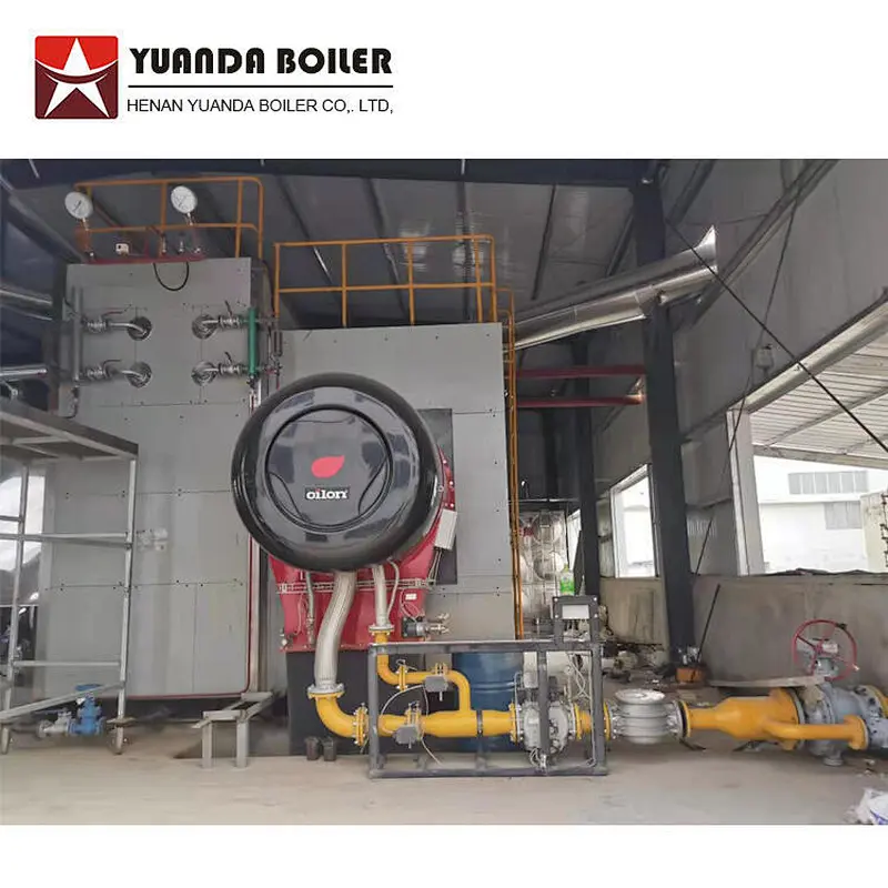 SZS big capacity 10 MW to 58 MW water tube double drum natural gas diesel heavy oil fired hot water boiler