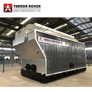 DZH 1 to 6 ton Manual feed Wood Firewood Log Fired Industrial Horizontal Steam Boiler Machine