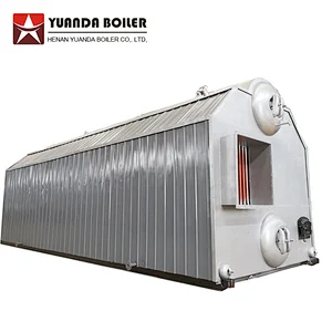 SZL water tube biomass wood firewood pellets chips palm fuel shell fired hot water boiler
