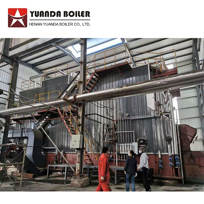 SZL double drum 1 to 40 ton water tube coal wood pellet chip biomass fired steam boiler