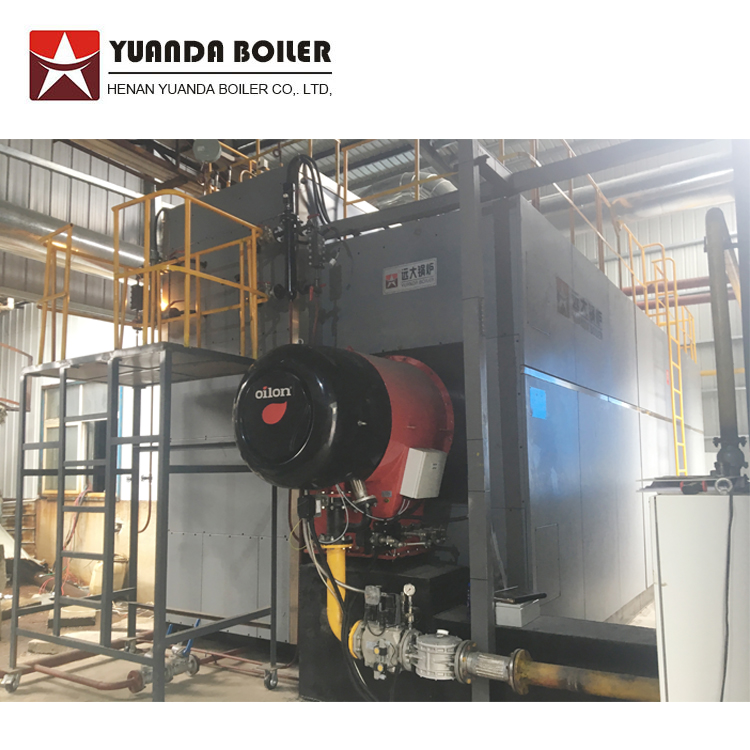 industrial water tube 20 30 ton gas oil fired steam boiler