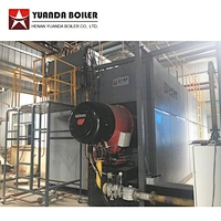 industrial water tube 20 30 ton gas oil fired steam boiler