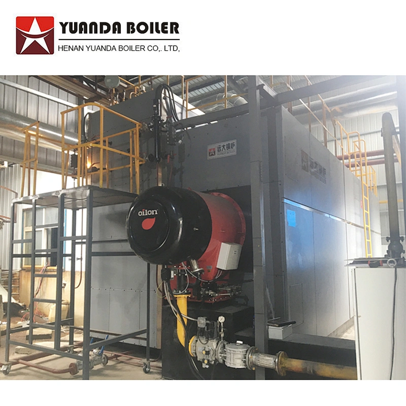 industrial water tube 20 30 ton gas oil fired steam boiler