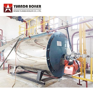 WNS industrial natural gas diesel oil lpg fuel fired central heating hot water boiler for hotel greenhouse school hospital