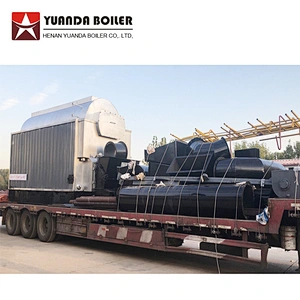 Paddy rice husk fired steam boiler machine for rice mill