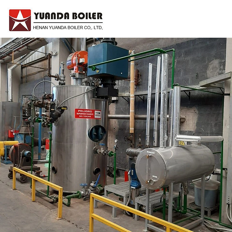 LHS Vertical small 0.1 to 1 ton natural gas lpg diesel oil fired steam boiler