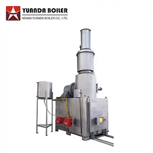 Small mini portable mobile trash animal pets medical waste incinerator