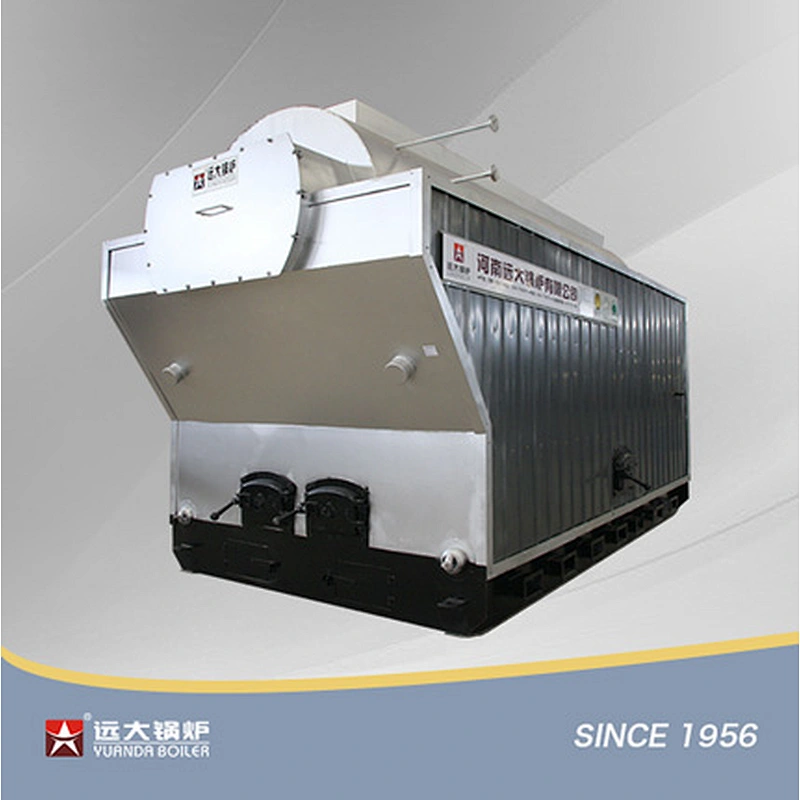 DZH Wood Biomass Boiler Manual Travelling Grate Biomass Boiler 1ton 2ton 4ton 6ton 8ton 10ton