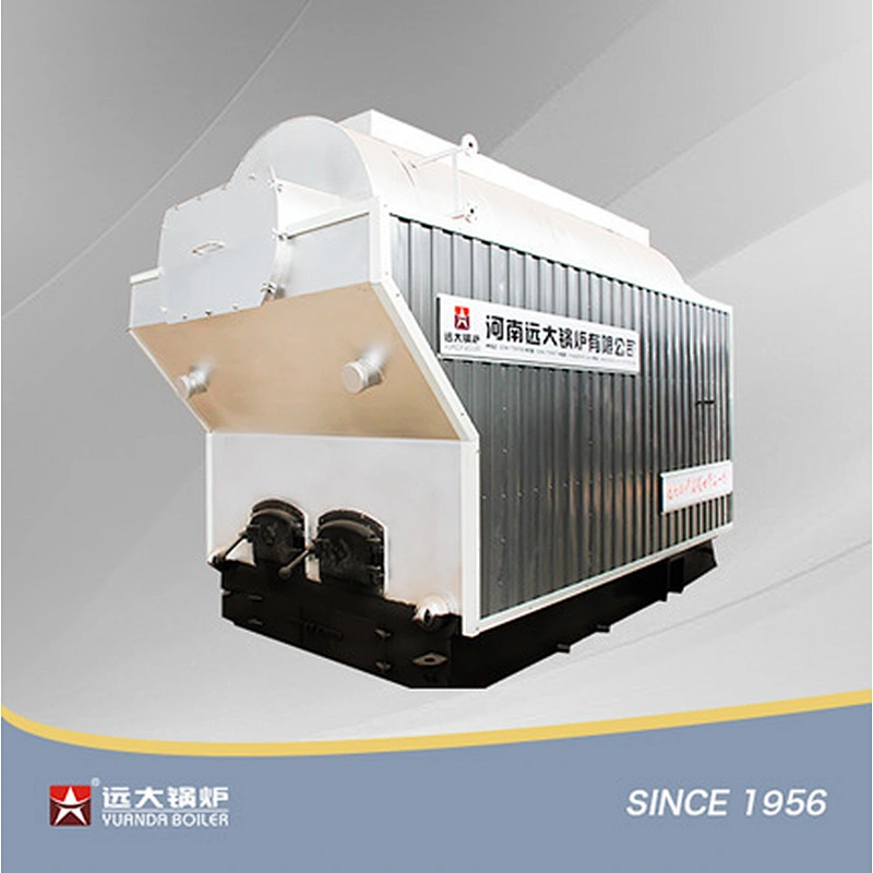 DZH Wood Biomass Boiler Manual Travelling Grate Biomass Boiler 1ton 2ton 4ton 6ton 8ton 10ton