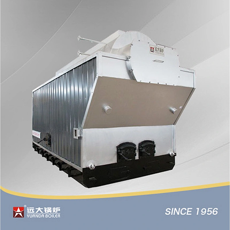 DZH Wood Biomass Boiler Manual Travelling Grate Biomass Boiler 1ton 2ton 4ton 6ton 8ton 10ton