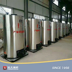 Vertical Gas Diesel Fired Boiler LHS Steam Hot Water Boiler 100kg 200kg 300kg 500kg 600kg 800kg 1000kg