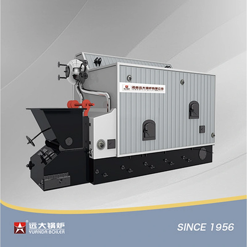 SZL Series Biomass Steam Boiler Double Drums Water Tube Boiler Solid Waste Boiler