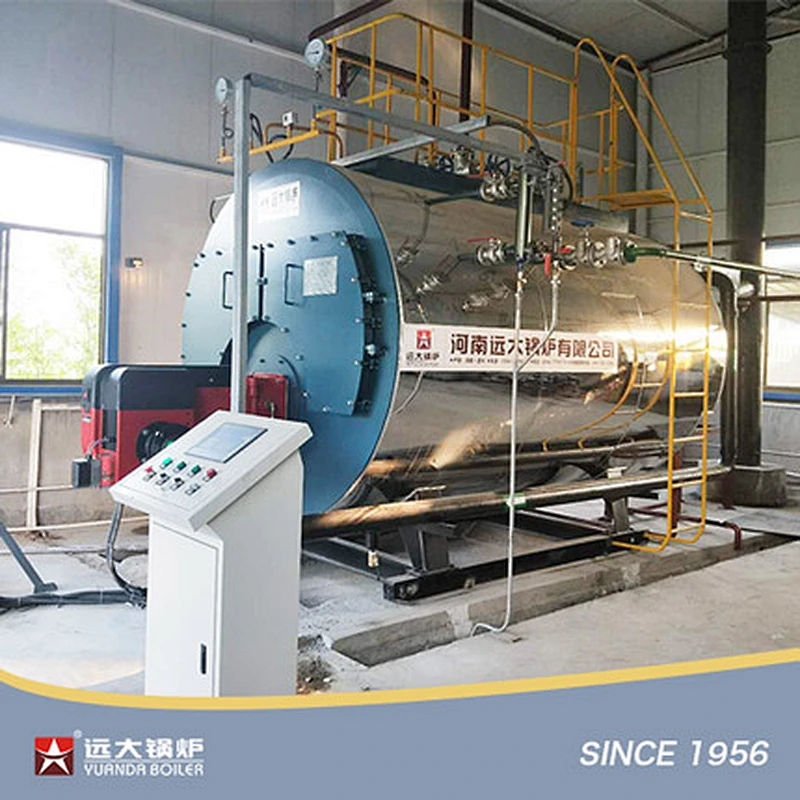 Natural Gas Diesel Heavy Oil Fired Boiler Horizontal Fire Tube Boiler 1ton 2ton 3ton 4ton 5ton 6ton 8ton 10ton 12ton 15ton 18ton 20ton Industrial Boiler China
