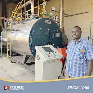 Natural Gas Diesel Heavy Oil Fired Boiler Horizontal Fire Tube Boiler 1ton 2ton 3ton 4ton 5ton 6ton 8ton 10ton 12ton 15ton 18ton 20ton Industrial Boiler China