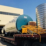 8ton per hour gas fired steam boiler, gas boiler for food plant