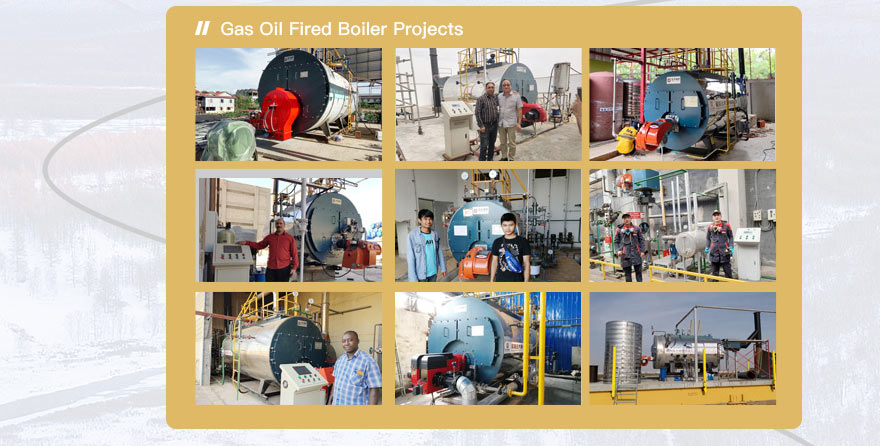 gas oil fired boiler