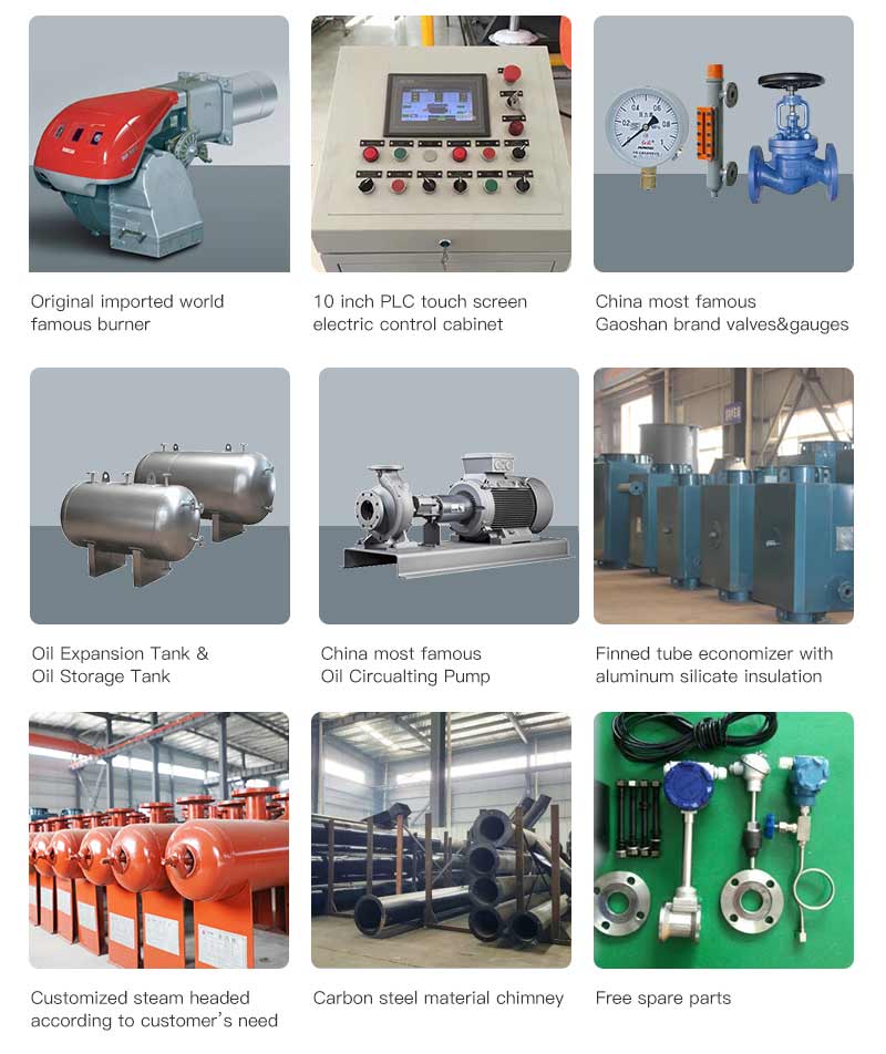 thermal oil boiler accessories