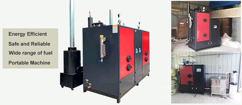 wood biomass steam generator
