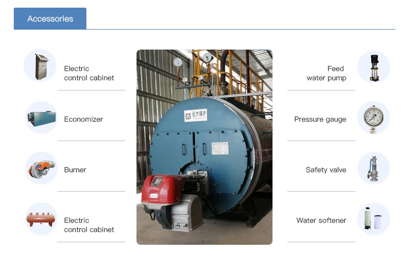 portable steam boiler accessories