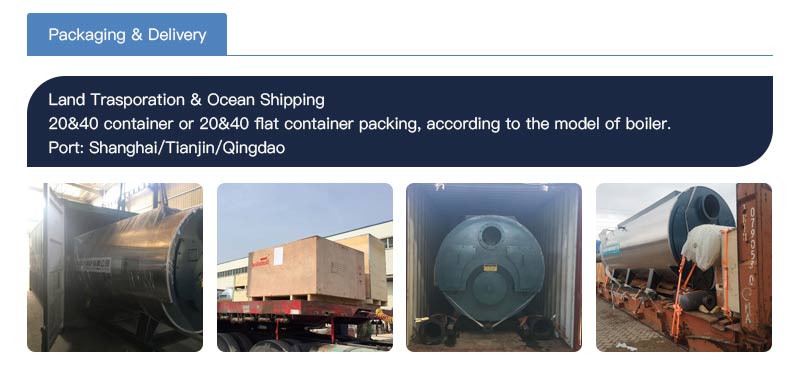 mobile steam boiler delivery