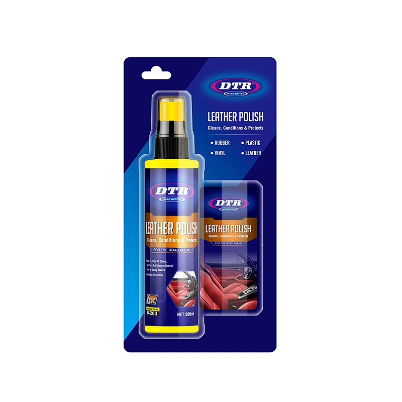 Leather polish
