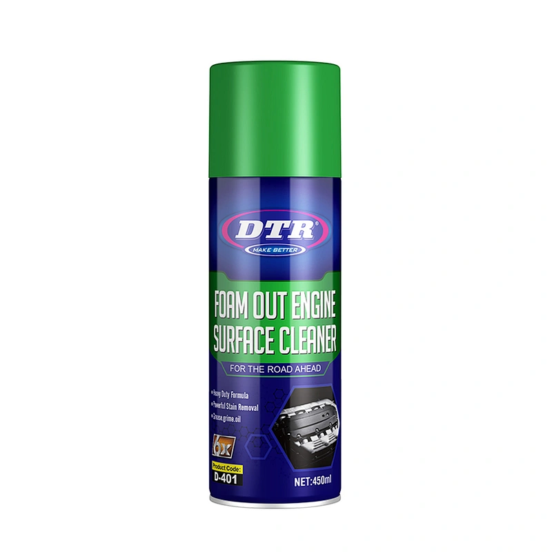 Foam out engine surface cleaner