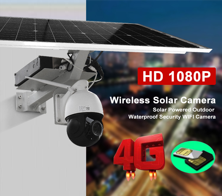 solar system with camera