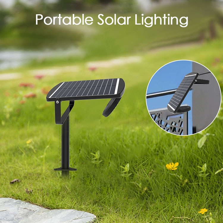 portable solar lighting