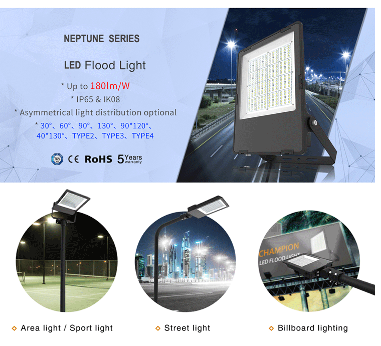 Multi installation function led flood lights