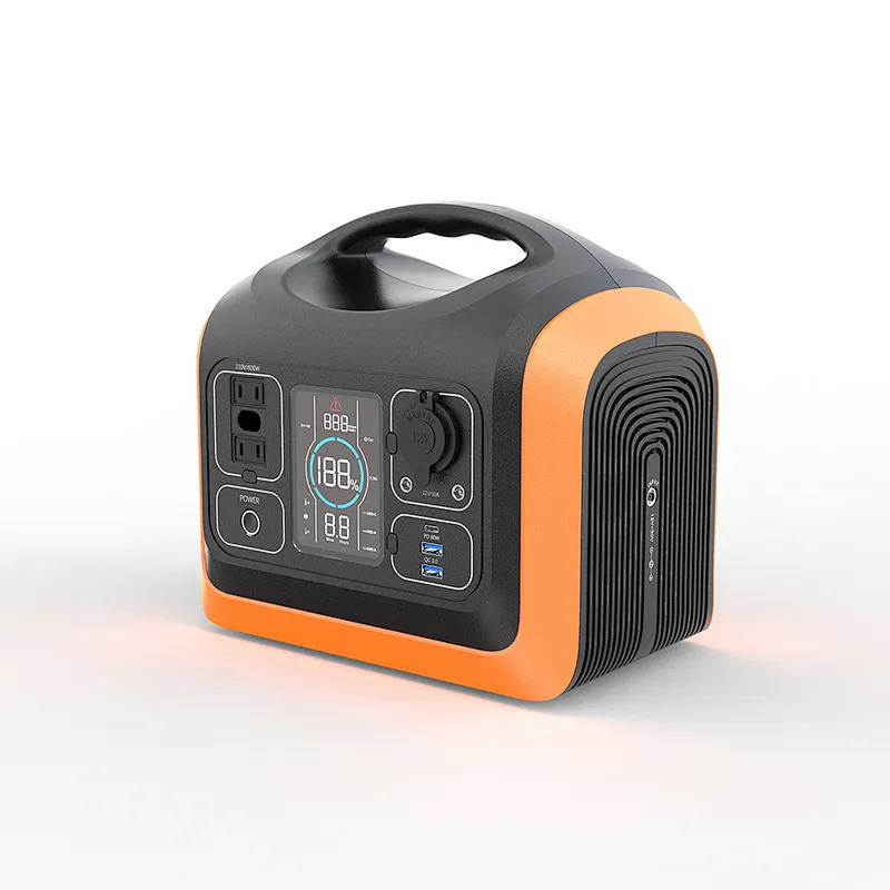 600W Portable solar power station