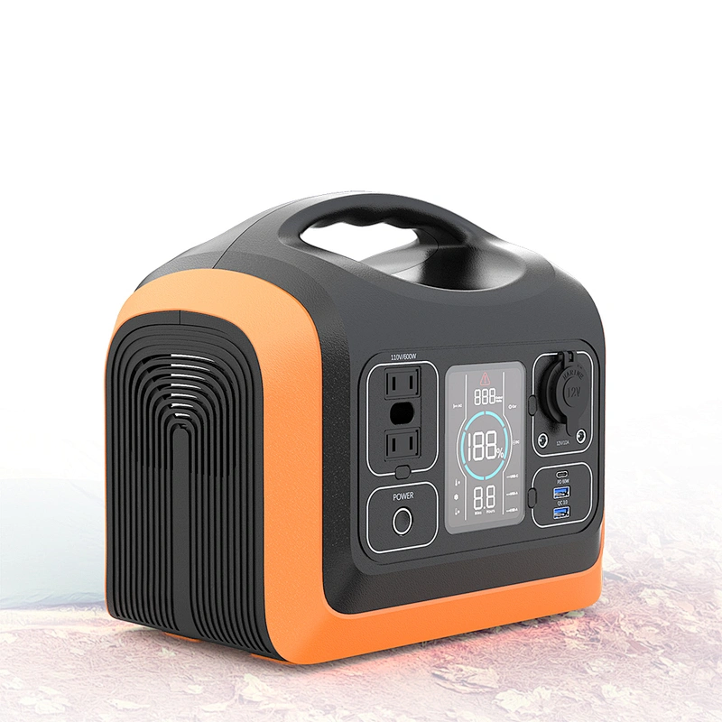 600W Portable solar power station