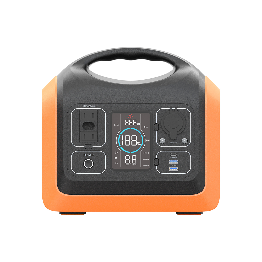 600W Portable solar power station