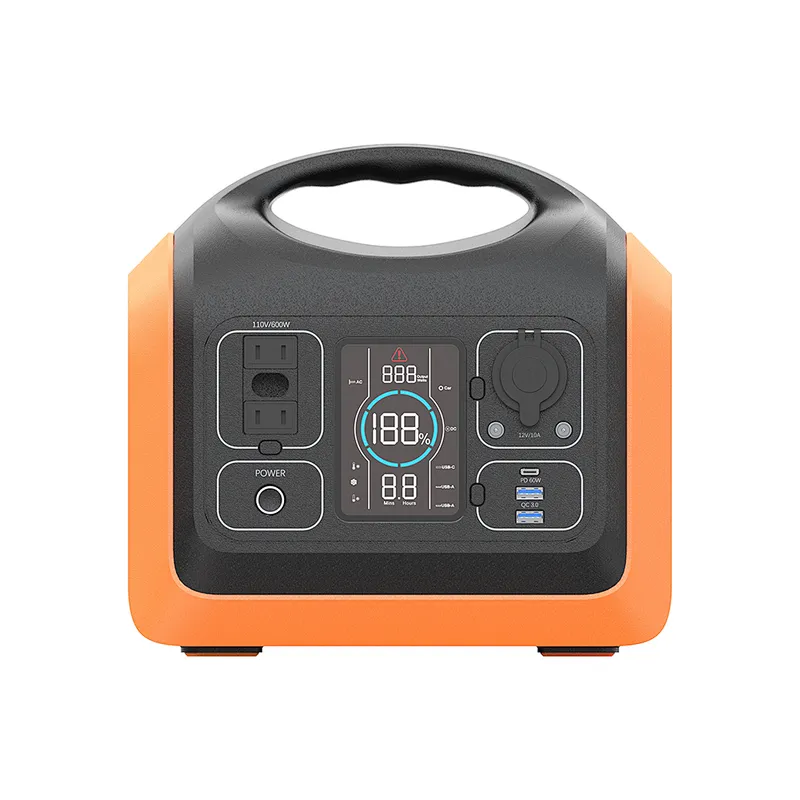600W Portable solar power station