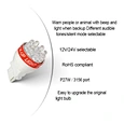 Warning Car Reverse Light key features