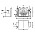 Adjustablt volume siren drawing