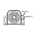 Adjustablt volume siren drawing