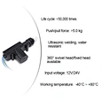 12V central lock actuator key features