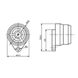Mini Siren with continues alarm drawing