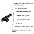 strong central locking system key features