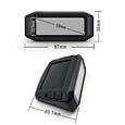 Mata 1E wireless LCD screen size and dimesion