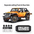 Mata1E-8 8 sensors TPMS front and rear axles pressure range can be set independently Promata