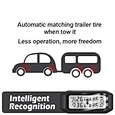 Mata1E-8 Solar powered TPMS automatically detected the tralier when hooked up Promata